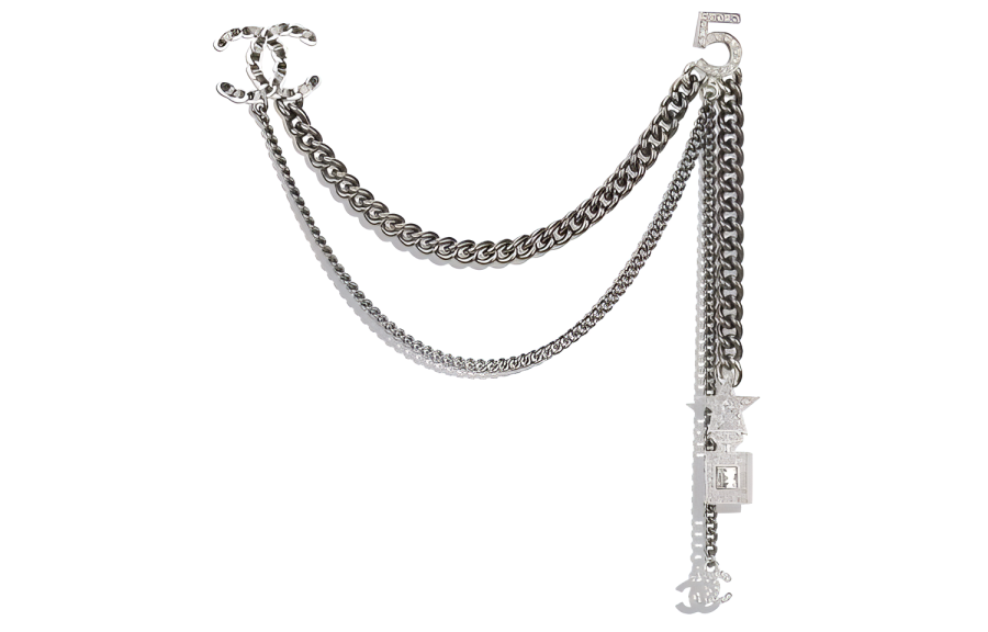 CHANEL CHANEL Brooches Women's Silver