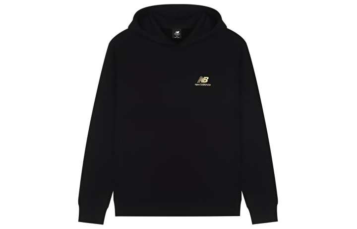 New Balance New Balance Sweatshirts Unisex Black Hooded Moderate Regular