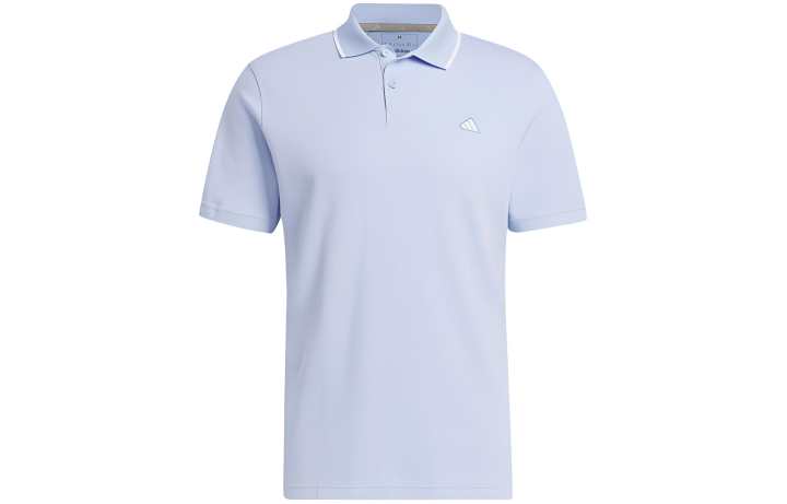 Adidas Adidas Polo Shirts Men's Blue Daybreak Crew Neck Moderate Straight Fit