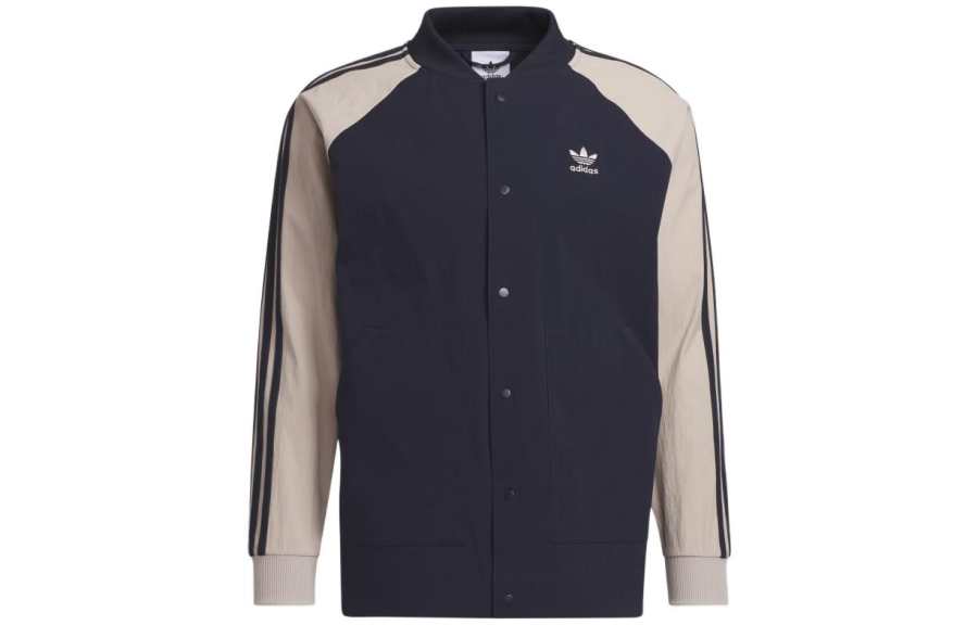 Adidas Originals Jackets Men's Legend Ink Stand Collar Moderate Other