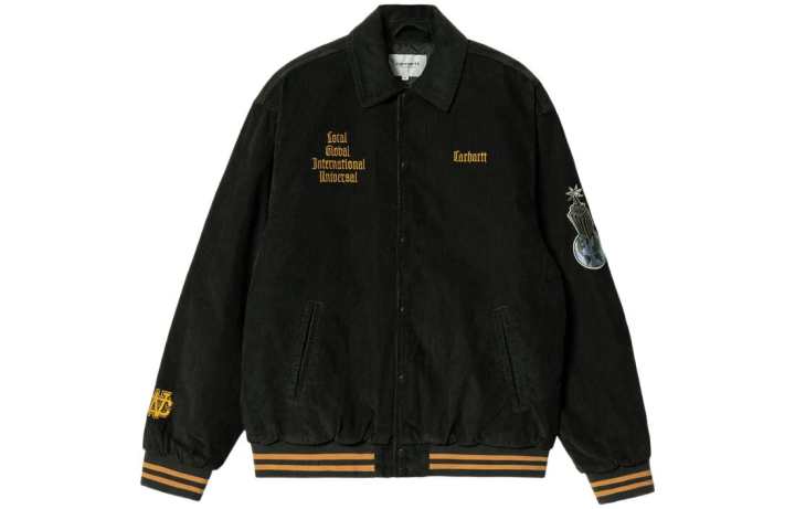 Carhartt WIP Carhartt WIP Jackets Men's Black Lapel Moderate Other