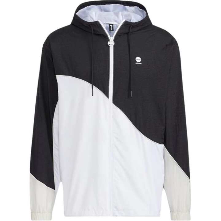 Adidas Adidas Jackets Men's Black/White Hooded Moderate Other