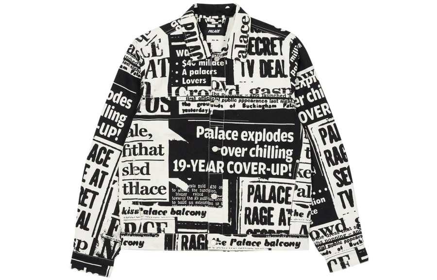 PALACE PALACE Tabloid Denim Jacket