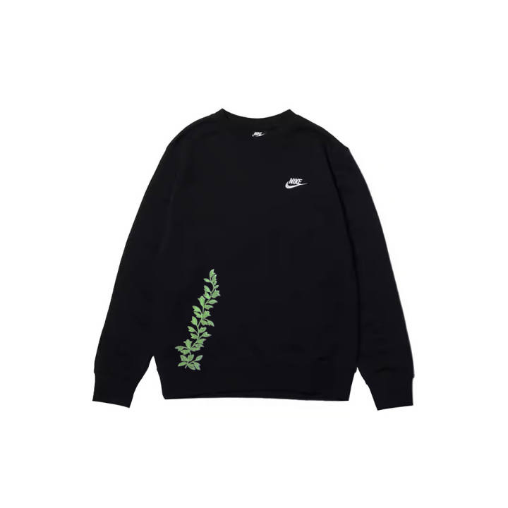 Nike Nike Sweatshirts Men's Black Crew Neck Moderate Regular