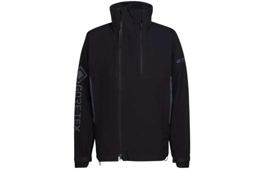 Adidas Adidas MYSHELTER Jackets Unisex Black Stand Collar Moderate Other