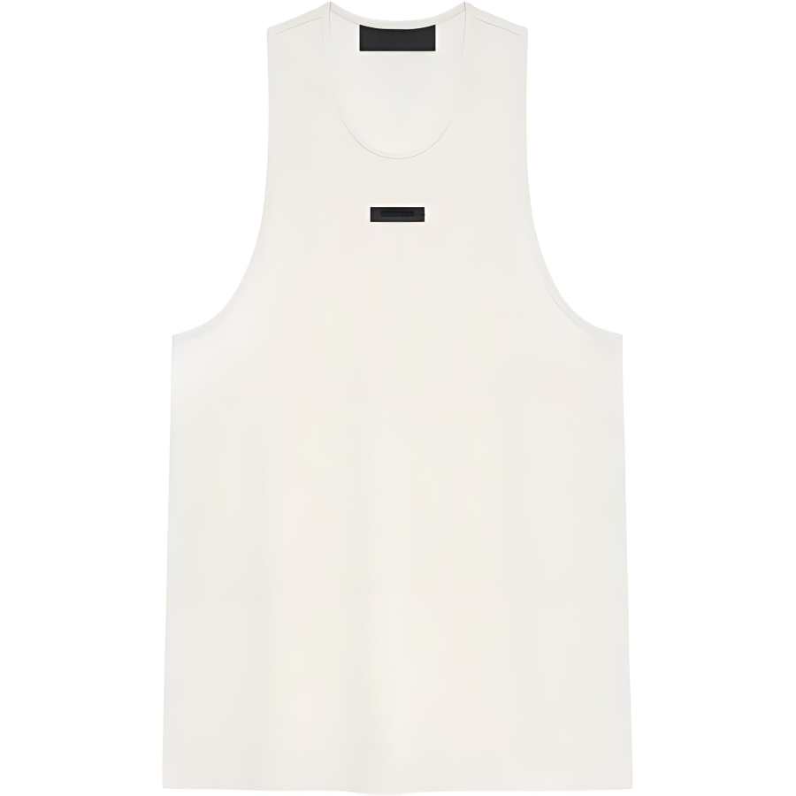 Fear Of God Essentials FW24 Tank Top Men's Ivory White/SHELL