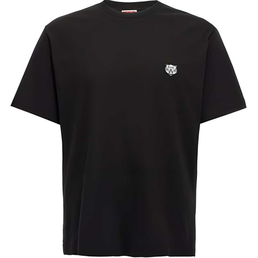 KENZO Lucky Tiger Embroidered Crewneck T Shirt