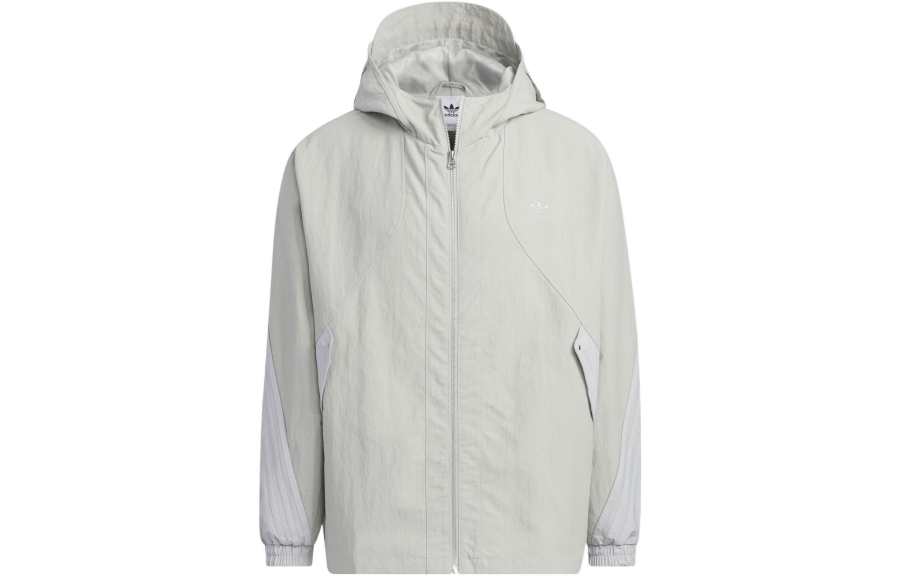 Adidas Adidas Jackets Men's Gray Hooded Moderate Other