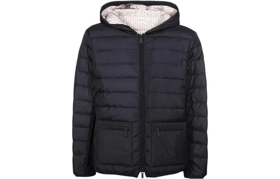 THOM BROWNE THOM BROWNE Down Jackets Men's Navy Hooded Moderate Other