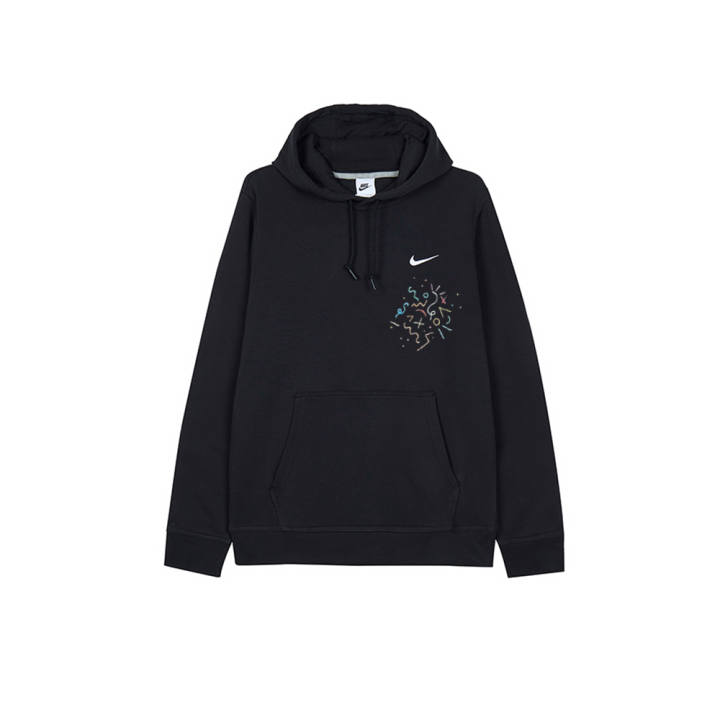 Nike Nike Sweatshirts Men's Black Hooded Moderate