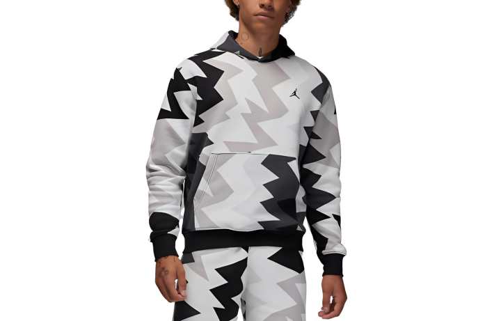 Jordan Jordan Sweatshirts Men's Black Hooded Moderate Regular