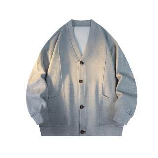 JUNGLE PANDA Knitwear Unisex V Neck Moderate Cardigan