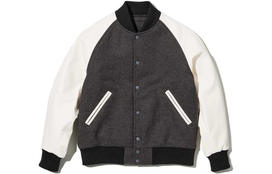 UNIQLO Jackets Unisex Dark Gray Baseball Collar Moderate Other