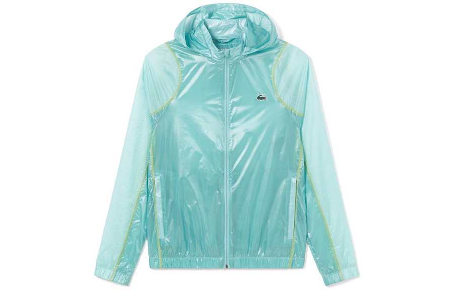 LACOSTE LACOSTE Jackets Men's Blue Hooded Moderate Other
