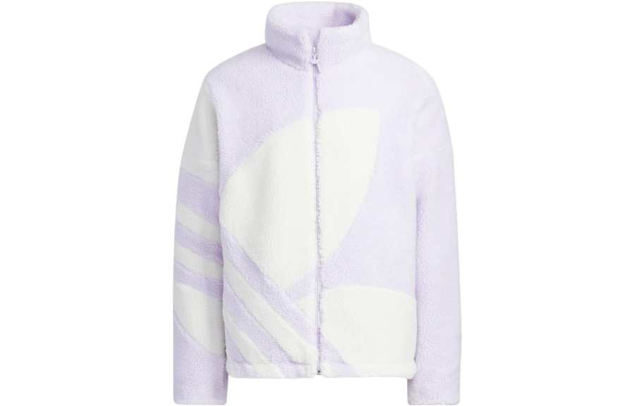 Adidas Originals Sherpa Track Jacket Unisex Purple