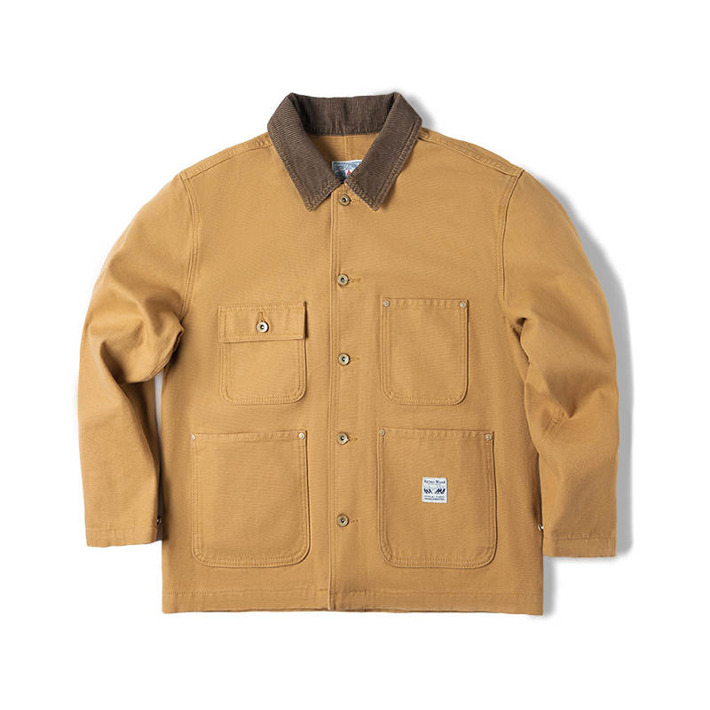 MADEN MADEN Tough Guy Spring Fall Jacket Men's Ginger Yellow