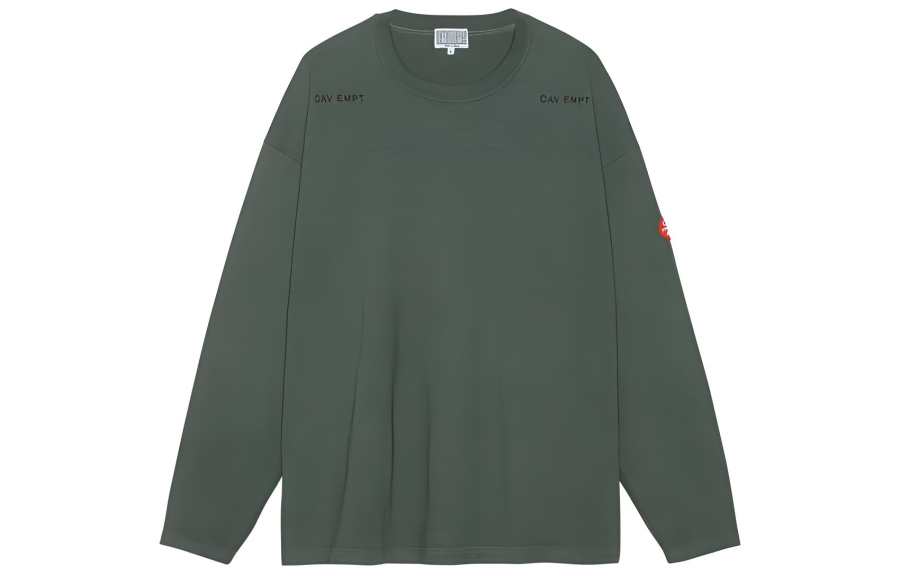 Cav Empt Cav Empt Sweatshirts Men's Green Crew Neck Moderate