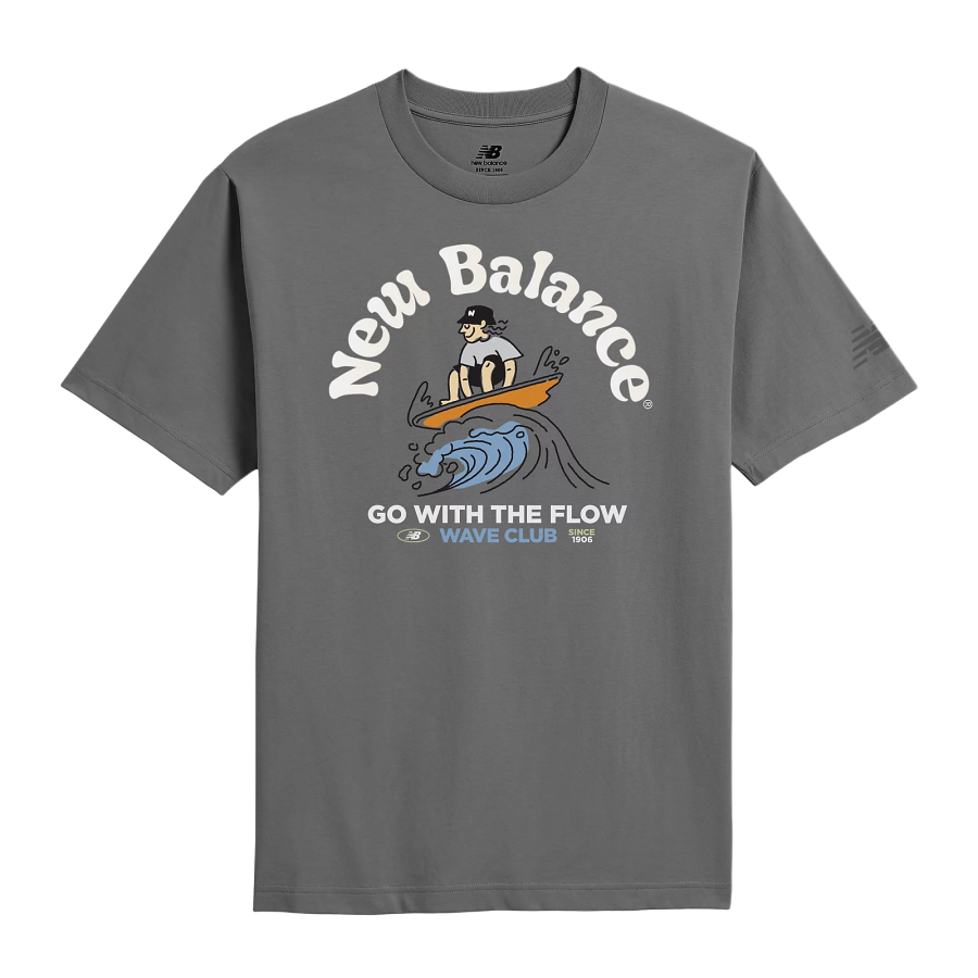 New Balance New Balance SS25 Big Wave T Shirt Men's Castle Rock