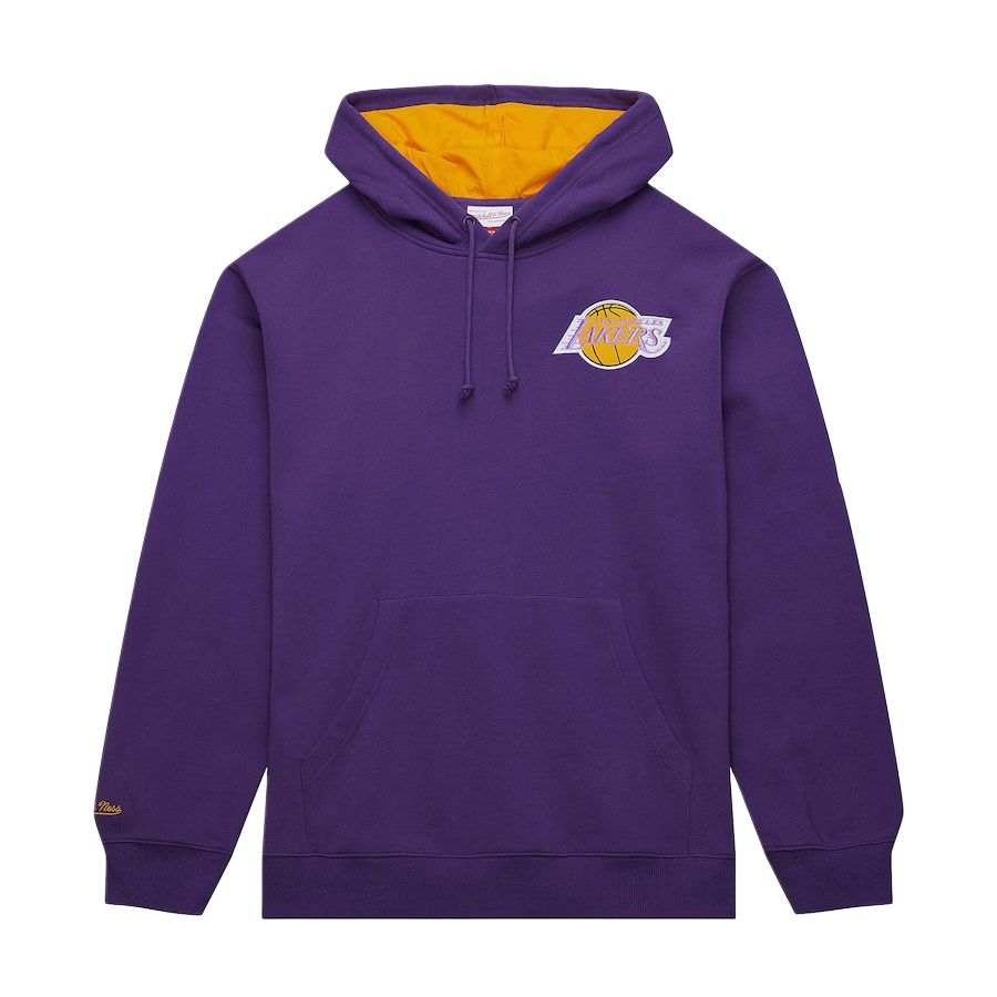 Mitchell Ness Ervin Johnson Purple Los Angeles Lakers Magic Sweatshirt Men's Purple