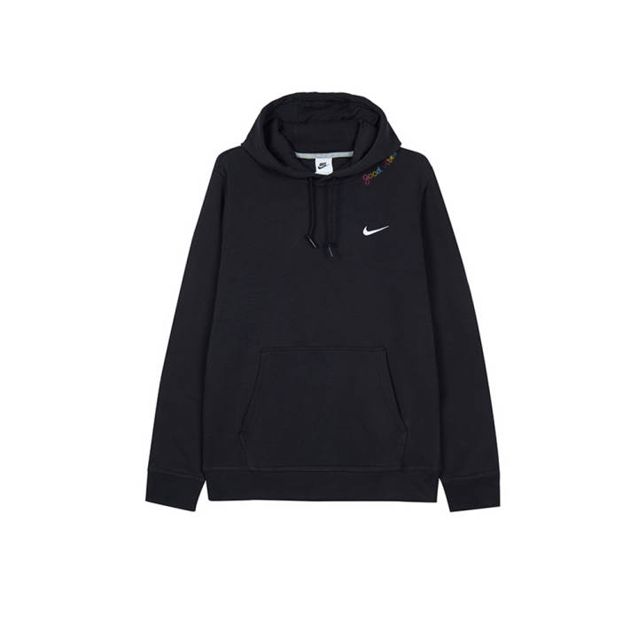 Nike Nike Sweatshirts Men's Black Hooded Moderate Regular