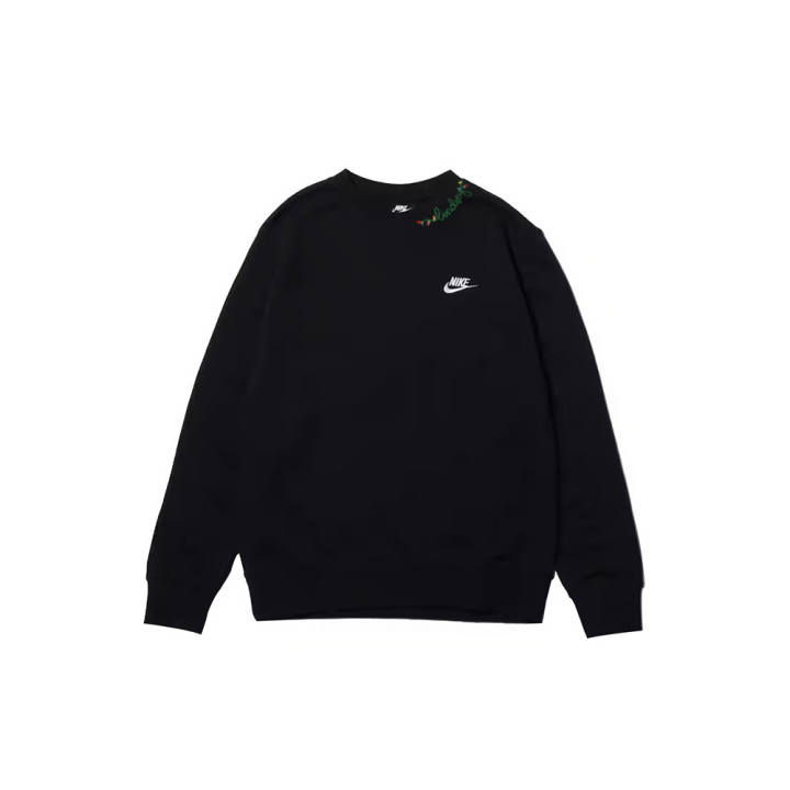 Nike Nike Sweatshirts Men's Black Crew Neck Moderate Regular