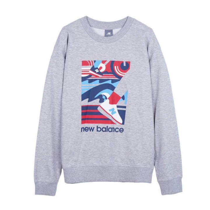 New Balance New Balance NB Sweatshirt Men's Gray