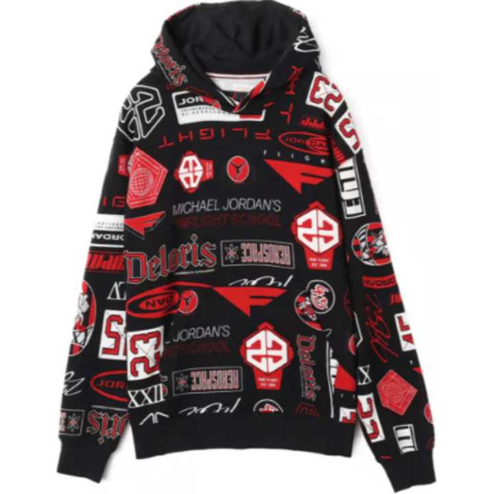 Jordan Jordan BRAND SS25 Sweatshirt Men's Black/University Red