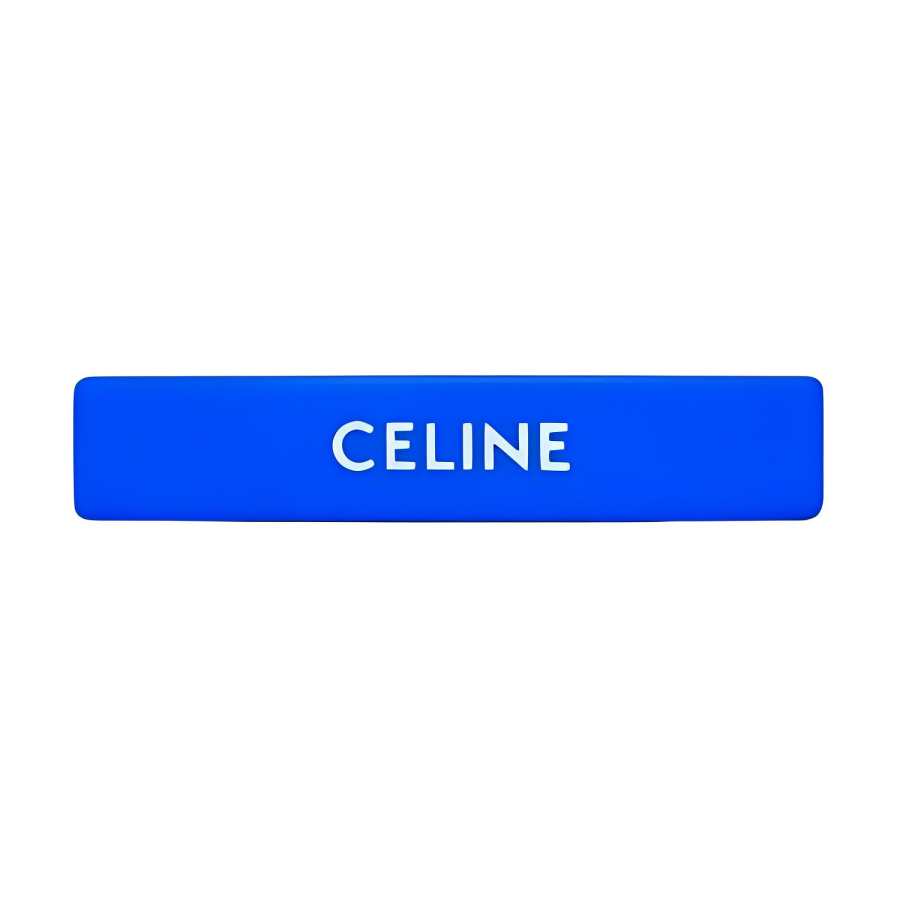 CELINE CELINE Acetate Hair Clips Women's Blue