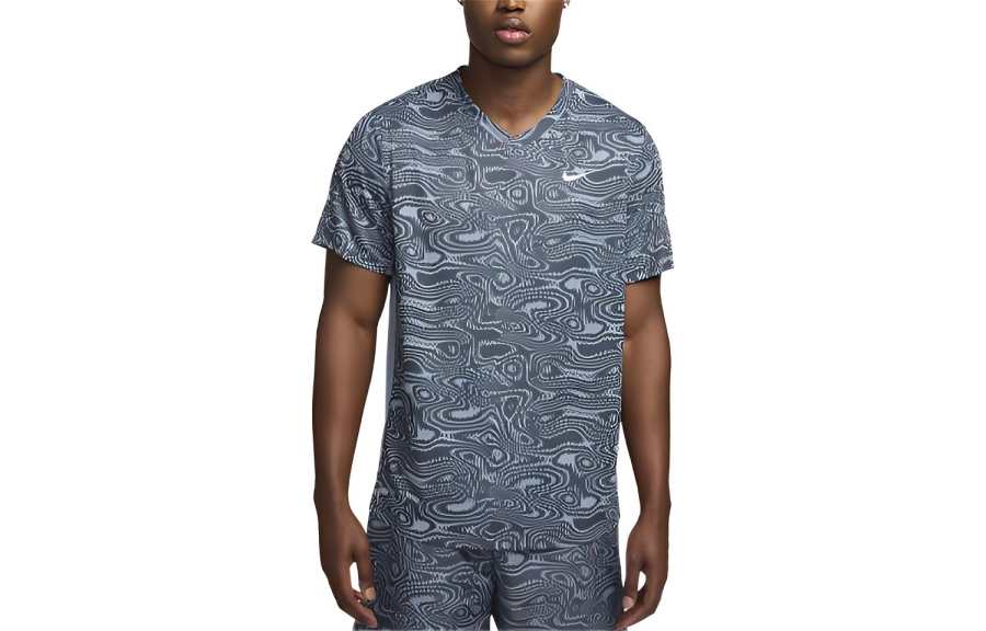 Nike Nike Court Victory T Shirt Men's Gray