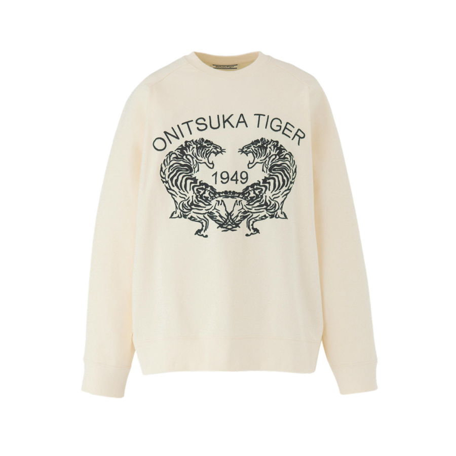 Onitsuka Tiger SWEAT Sweatshirt Unisex Ecru