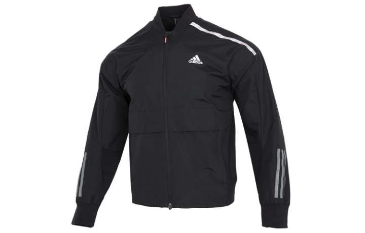 Adidas Adidas Jackets Men's Black Baseball Collar Moderate Other