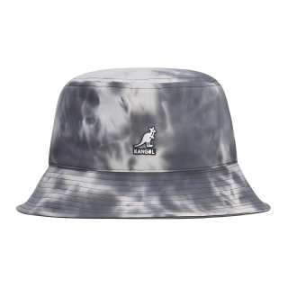 Kangol tie-dye logo bucket hat