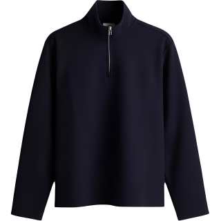 H&M Knitwear Men's Marine Blue Turtleneck Moderate Other