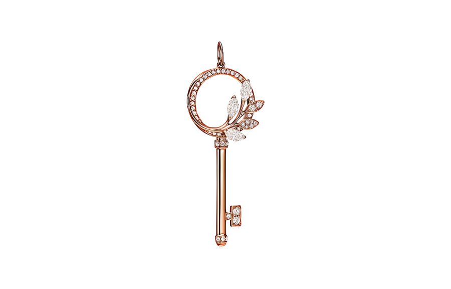 TIFFANY & CO. 18K Rose Gold, Diamond Pendants Women's Rose Gold