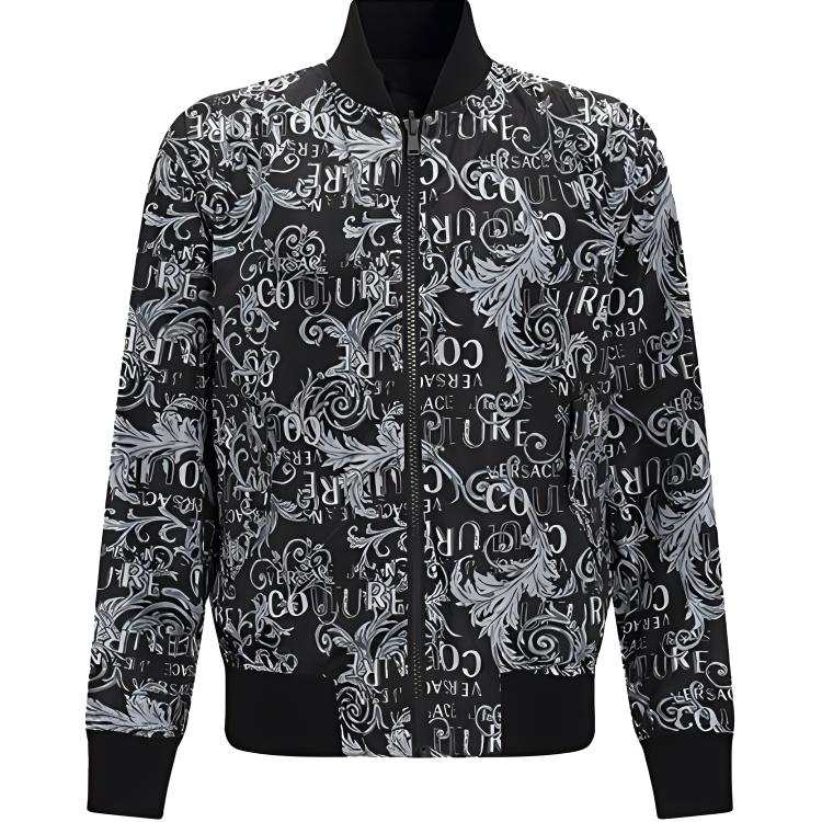 VERSACE JEANS COUTURE SS23 Jackets & Coats Men's Black