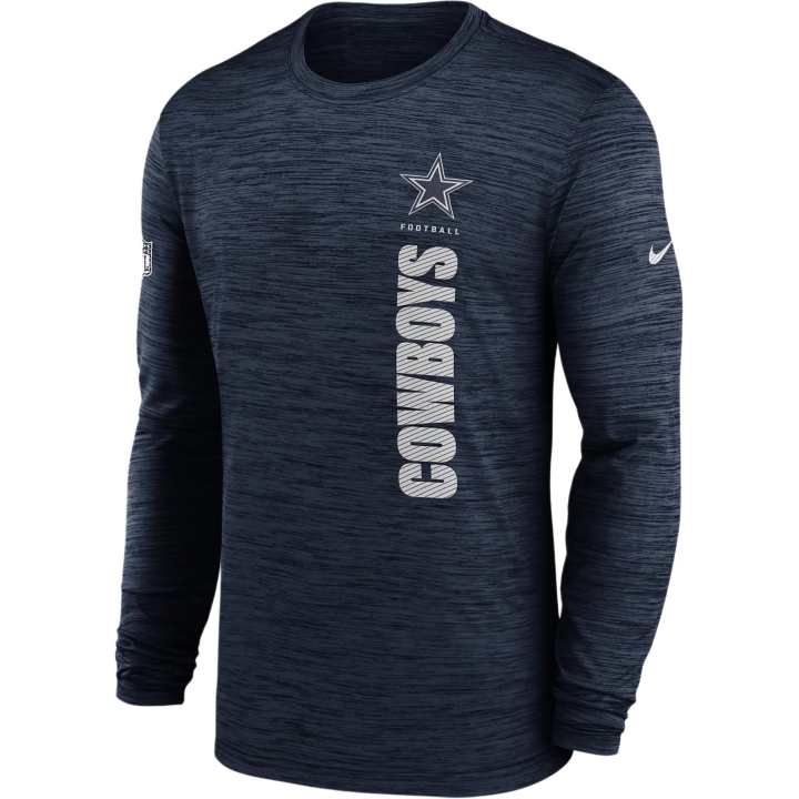 Nike Nike Dallas Cowboys Sideline Velocity Men's Nike Dri FIT Nfl Long Sleeve T Shirt