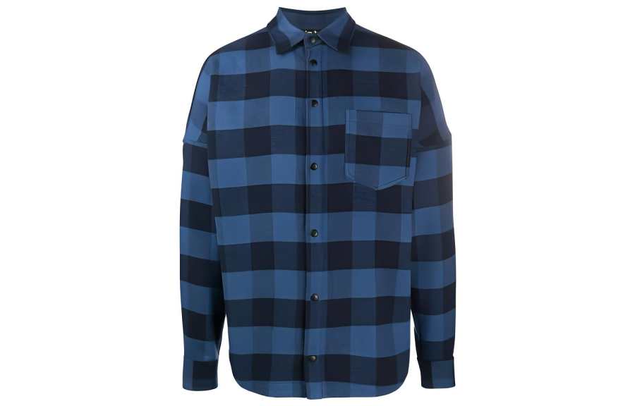 PALM ANGELS Shirts Unisex Blue Polo Collar Moderate Other