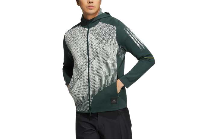 Adidas Adidas Jackets Men's Green Hooded Moderate Other