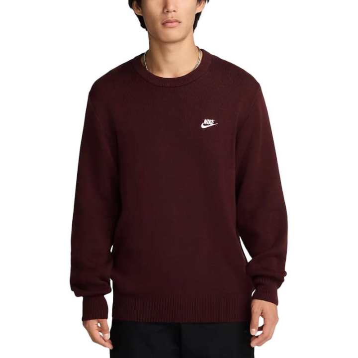 Nike Nike Club Knitwear Men's Burgundy
