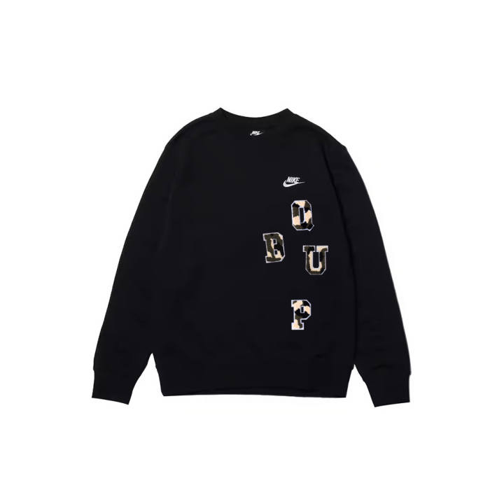 Nike Nike Sweatshirts Men's Black Crew Neck Moderate Regular