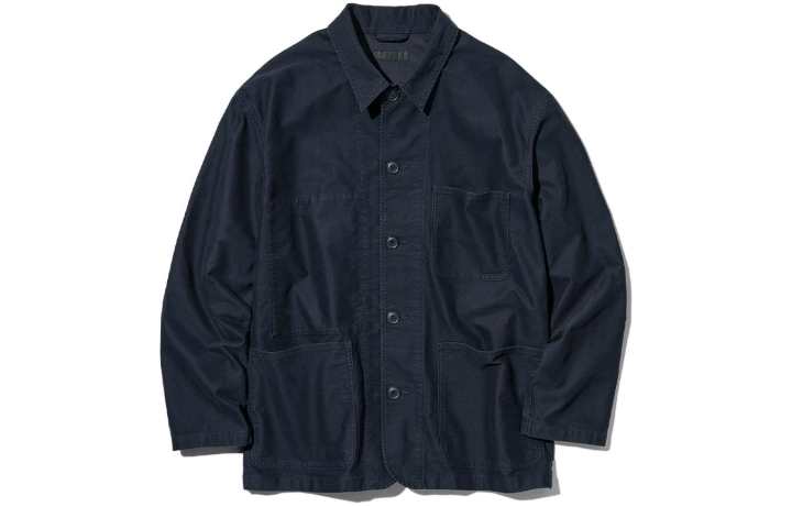 UNIQLO UNIQLO Jackets Unisex Blue Lapel Thin Other