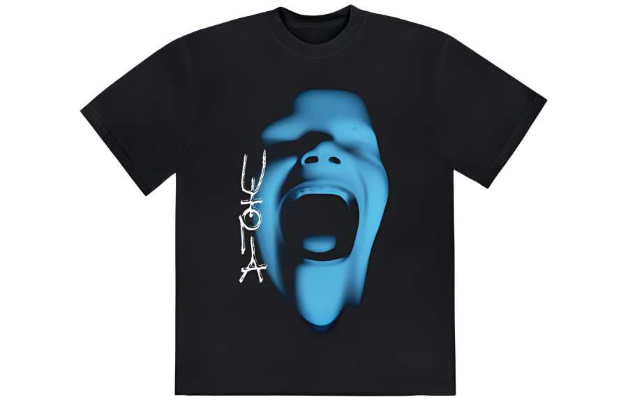 Travis Scott SS23 UTOPIA T Shirt Unisex Black