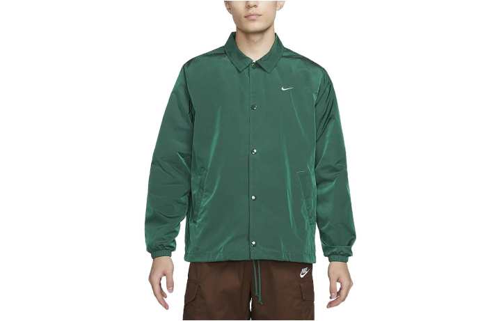 Nike Nike Jackets Men's Green Lapel Moderate Other