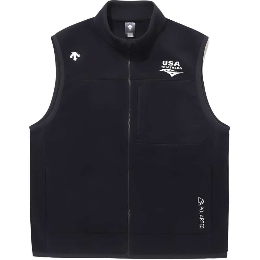 DESCENTE DESCENTE Vests Men's Stand Collar Moderate Other
