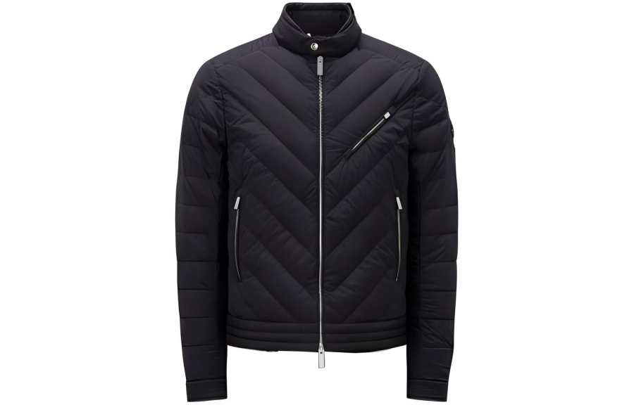 Moncler Moncler Down Jackets Men's Black Moderate