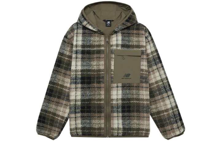 New Balance New Balance Jackets Men's Brown Hooded Moderate Other