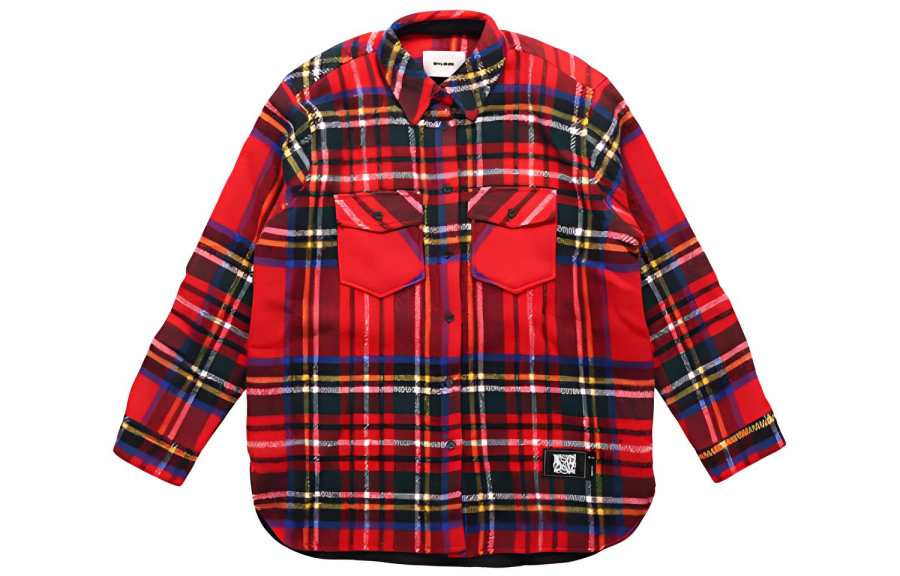 WE11DONE WE11DONE Shirts Unisex Red Lapel Moderate Other