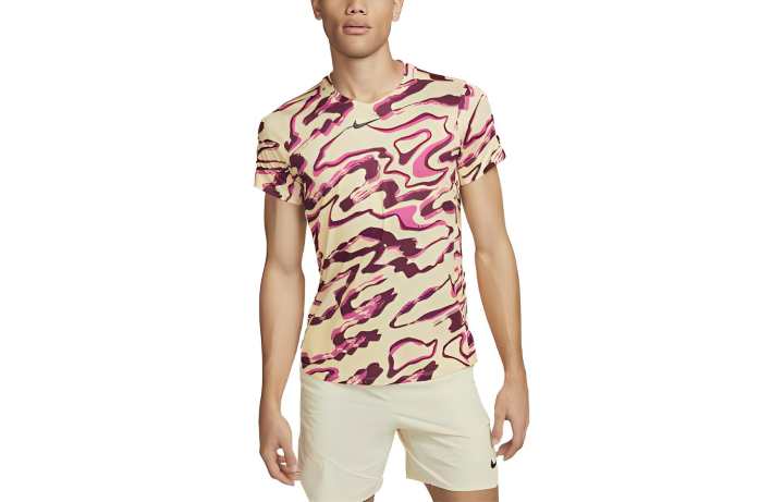 Nike Nike T Shirts Men's Multicolor Crew Neck Moderate Straight Fit
