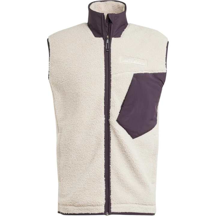 Adidas Adidas Tank Tops Men's White Stand Collar Thickened And Fleece Lined Other