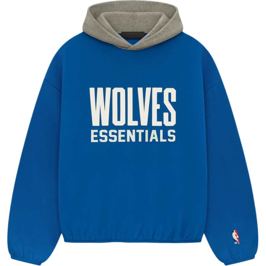 Fear Of God Essentials X Nba Minnestota Timberwolves Hoodie